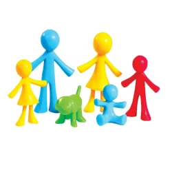Learning Resources Min familie - 24 figurer| Vis Alle Varer (Særlige Behov)|Sociale Kompetencer