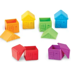 Learning Resources Min Familie tilbehør - Huse| Sociale Kompetencer|Logik & Talforståelse