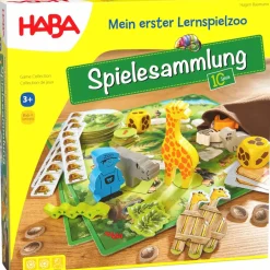 Haba Min første læringsspils-samling - Inkl 10 spil| Spil