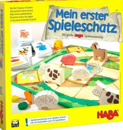 Haba Min første spil skat - Inkl. 10 spil| Spil