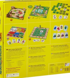 Haba Min første spil skat - Inkl. 10 spil| Spil