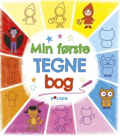 Forlaget Bolden Min første tegne-bog| Tegne- & Malegrej