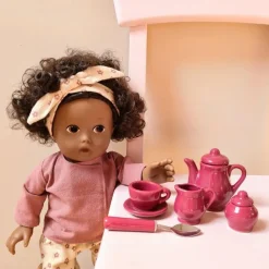 Egmont Toys Miniature tesæt af porcelæn - Cherry| Legekøkken & Legemad