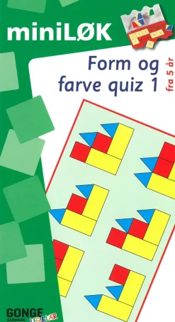 mini-LØK - Form og farve quiz 1| Sprog & Leg|Skolesjov