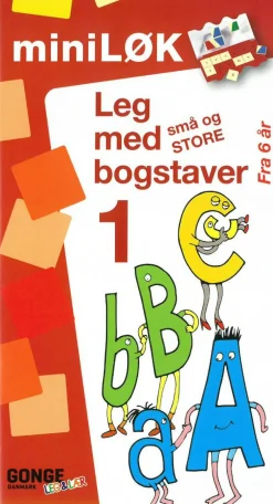 mini-LØK - Leg med små og store bogstaver 1| Skolesjov|Montessori