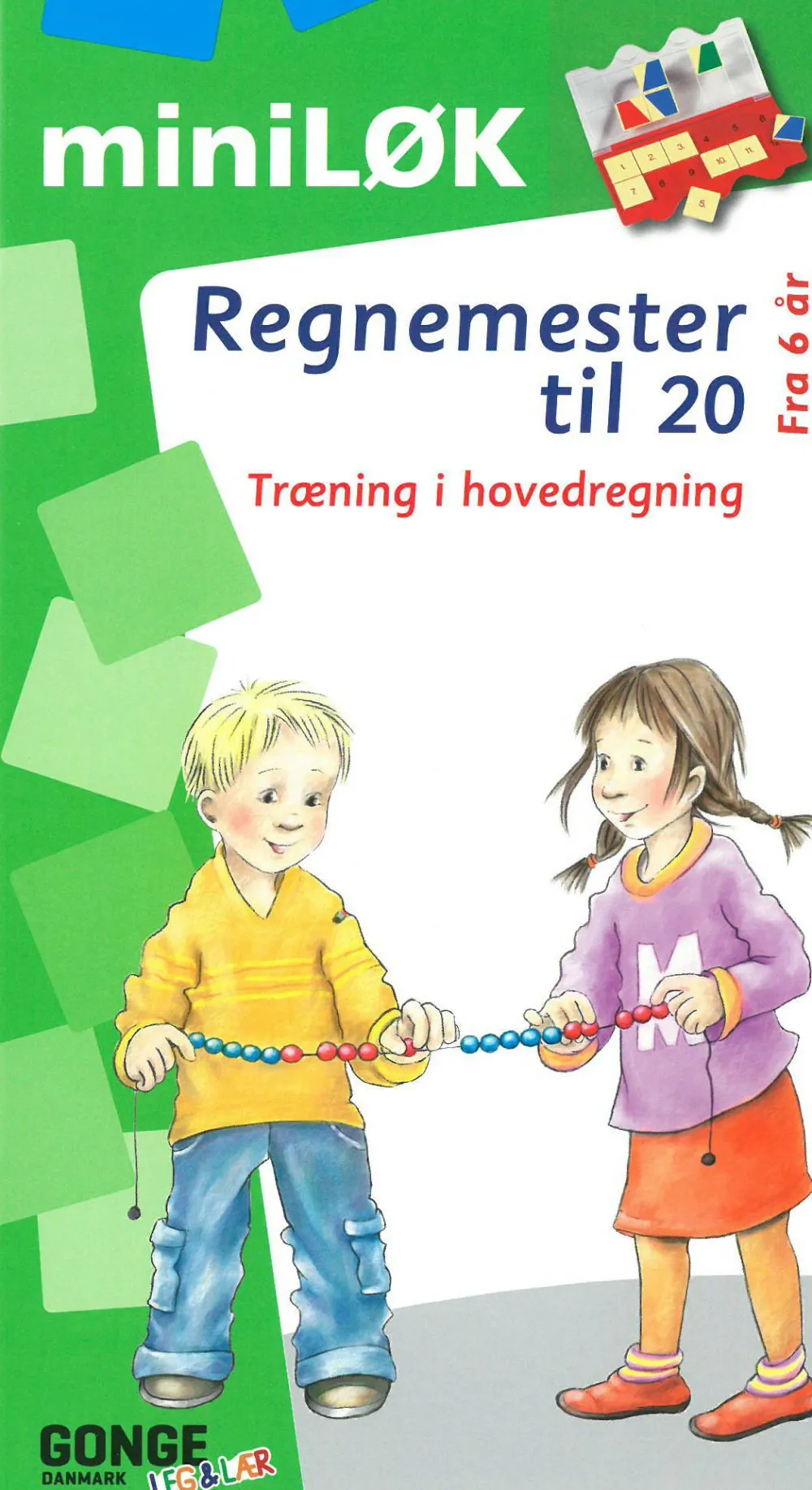 mini-LØK - Regnemester 2, lær til 20| Skolesjov|Montessori