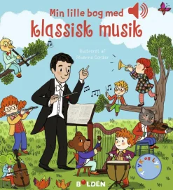 Forlaget Bolden Min lille bog med klassisk musik - En bog med lyd| Tumlinge Legetøj|Babylegetøj