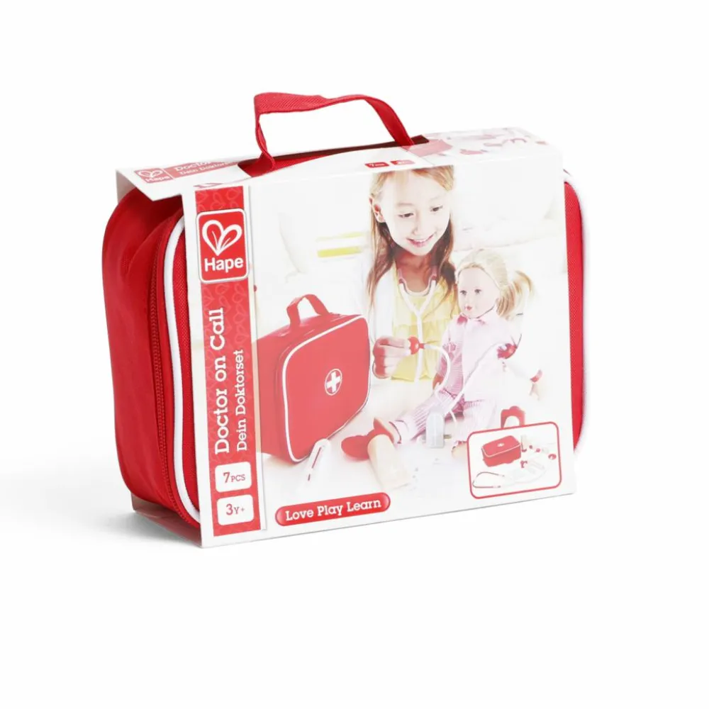Hape Min lille lægetaske, 7 dele| Rolleleg|Udklædningstøj