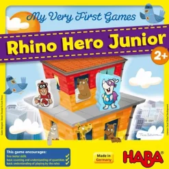 Haba Mit første spil - Rhino Hero Junior| Tumlinge Legetøj