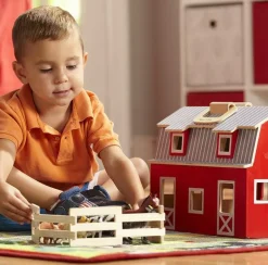 Melissa & Doug Mobil Bondegård| Dukkehus & Legesæt
