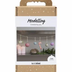 Creativ Company Modelleringskit med pulp - Julepynt| Jul
