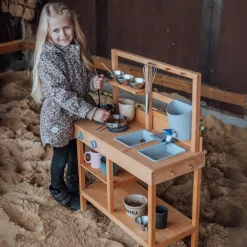 mamamemo Mudderkøkken inkl. vandbeholder| Udeleg|Legekøkken & Legemad