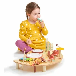 Tender Leaf Musikbord med 7 forskellige instrumenter|Børn Økologisk Eller Bæredygtig|Trælegetøj