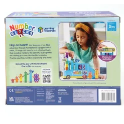 Learning Resources Numberblocks aktivitetssæt - Tælle-Bussen| Skolesjov|Matematik & Leg