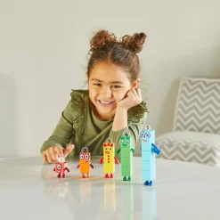 Learning Resources Numberblocks - Fem gode venner| Matematik & Leg|Dukkehus & Legesæt