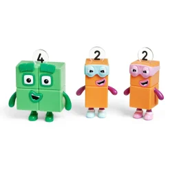 Learning Resources Numberblocks - Fire og Tvillingerne To og To| Matematik & Leg|Dukkehus & Legesæt