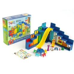 Learning Resources Numberblocks - Legesæt m. hovedkvarter| Skolesjov|Matematik & Leg
