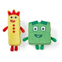 Learning Resources Numberblocks plys - Tre og Fire| Matematik & Leg|Bamser