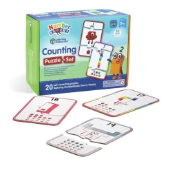 Learning Resources Numberblocks - Tællepuslespil| Skolesjov|Matematik & Leg