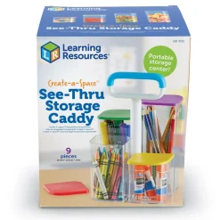 Learning Resources Opbevaringssystem - Transparent| Kreativ Leg|Tegne- & Malegrej