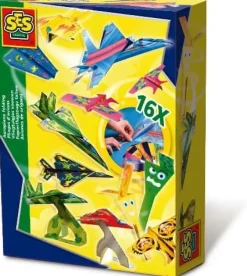 SES Creative Origami - Papirflyvere 16 stk| Kreativ Leg