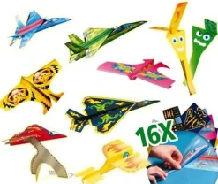 SES Creative Origami - Papirflyvere 16 stk| Kreativ Leg