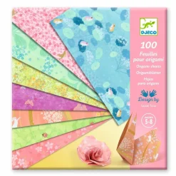 Djeco Origami papir - Haru| Voksenværk|Legetøj Til Ferien