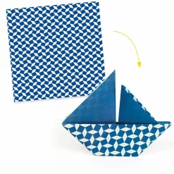 Djeco Origami papir - Natsu| Voksenværk|Legetøj Til Ferien