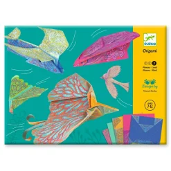 Djeco Origami - På vingerne| Legetøj Til Ferien|Kreativ Leg