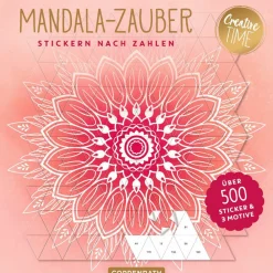 Spiegelburg Paint by sticker - Mandala magi| Legetøj Til Ferien|Kreativ Leg