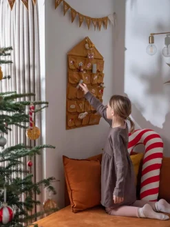 Fabelab 1-24 pakkekalender m. lommer - Nostalgi| Jul