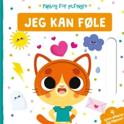 Papbog for pilfingre - Jeg kan føle|Børn Tumlinge Legetøj|Børnebøger
