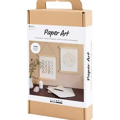 Creativ Company Papirkunst - Papercuts m. 3D-effekt, 2 stk| Kreativ Leg|Tegne- & Malegrej