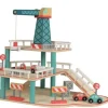 Egmont Toys Parkeringshus med kran| Legebiler|Dukkehus & Legesæt