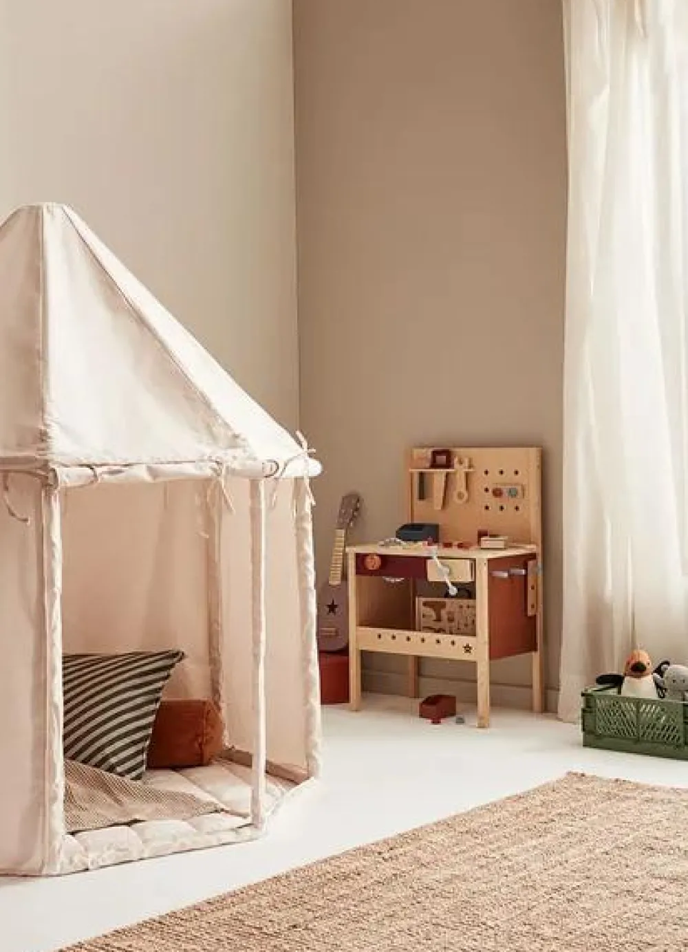 Kid's Concept Pavillon telt - Hvid| Legetelt