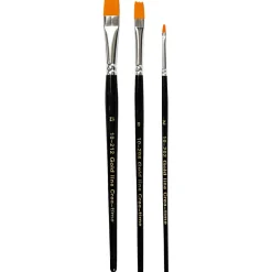 Creativ Company Pensler Gold Line - Flade, 3 stk| Påske|Tegne- & Malegrej