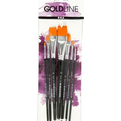 Creativ Company Pensler Gold Line - Flade, 7 stk| Påske|Tegne- & Malegrej
