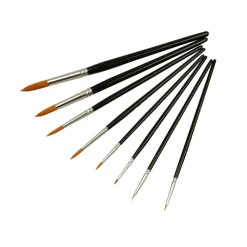 Creativ Company Pensler Gold Line - Runde, 8 stk| Tegne- & Malegrej