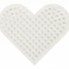 Perleplade midi - BioBeads, lille hjerte| Kreativ Leg|Jul