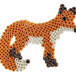 Perleplade midi - BioBeads, ræv| Jul|Kreativ Leg