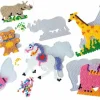 Playbox Perleplader midi - Dyr, 12 stk| Kreativ Leg