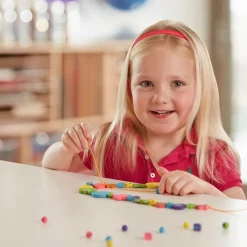 Melissa & Doug Perler i træ - Sommerfugle og hjerter| Finmotorik|Lav Selv Smykker