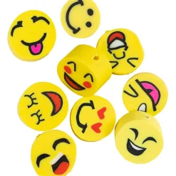 Creativ Company Perler - Smiley, 200 stk| Lav Selv Smykker|Kreativ Leg