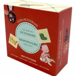 Ciha Piktogram supplement - Institutioner, 30 kort|Børn Piktogrammer|Hjælpemidler