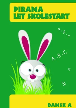 Pirana træningshæfte - Let Skolestart: Dansk|Børn Sprog & Leg|Skolesjov