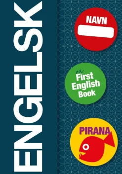 Pirana træningshæfte - My First English Book|Børn Sprog & Leg|Fagbøger