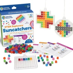 Learning Resources Pixel kunst - Solfangere| Stem Læringslegetøj|Legetøj Til Ferien
