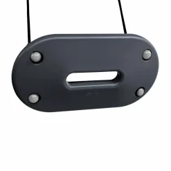 DICE Plastgynge 45 x 24 cm - Antracit (sort reb)| Gynger