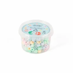 Dantoy Plastperler - Pastel, 280 stk| Lav Selv Smykker|Kreativ Leg