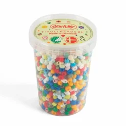 Dantoy Plastperler - Tivoli, 1.580 stk| Lav Selv Smykker|Kreativ Leg